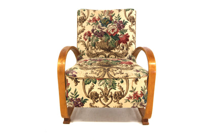 Poltrona design svedese vintage anni 40 [sw26385] misure L.65 H.75 P.85