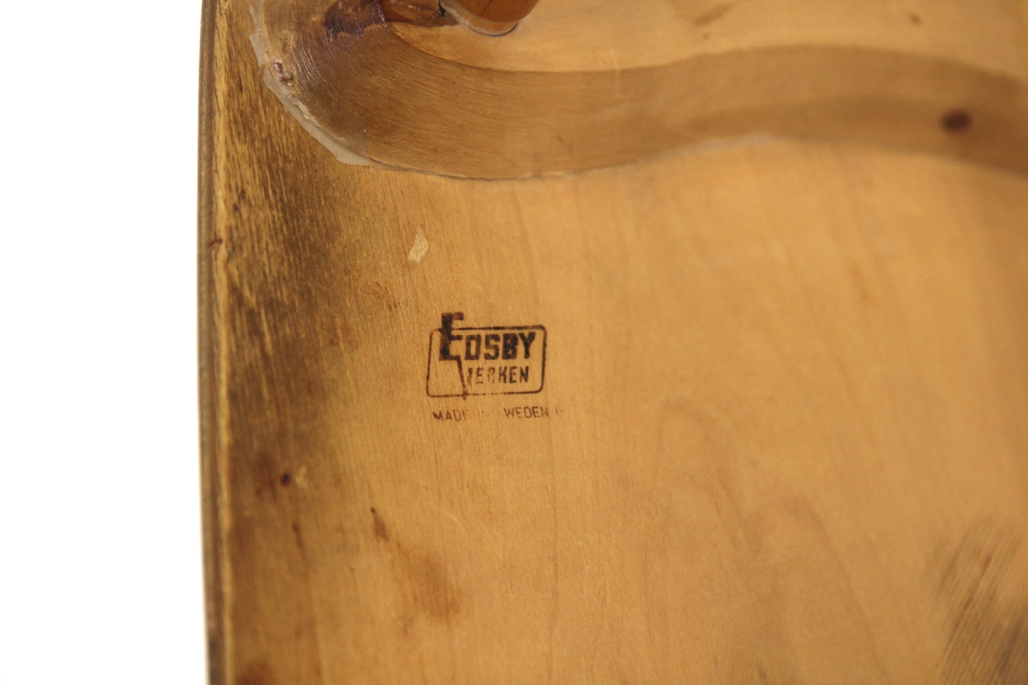 Sedia Edsbyverken design svedese vintage anni 60 [sw26413] misure L.43 H.81 P.47