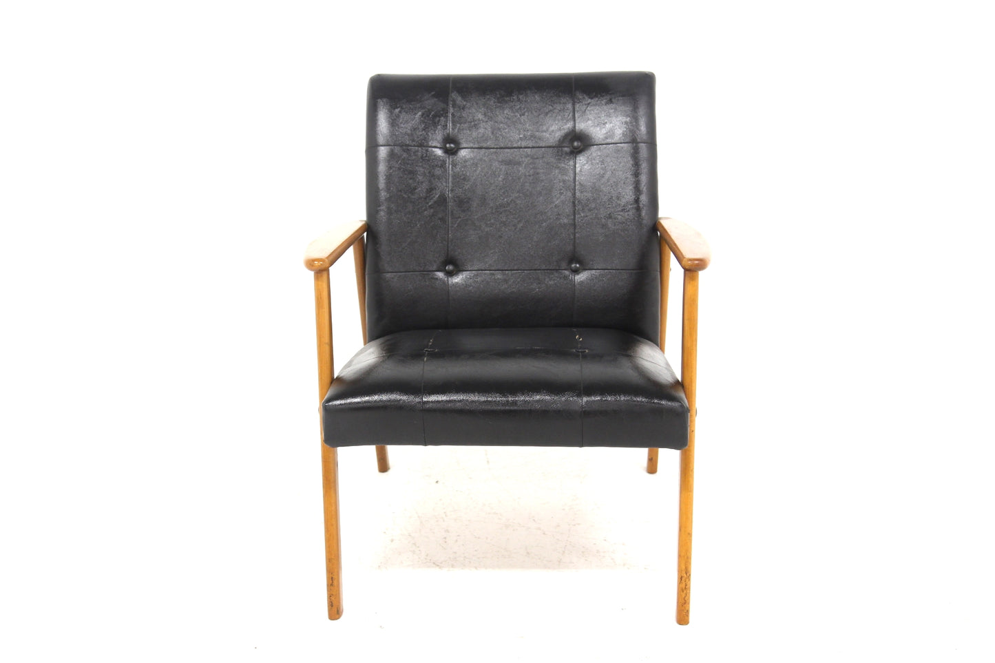 Poltroncina design svedese vintage anni 50 [sw26430] misure L.67 H.79 P.70