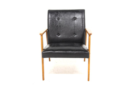 Poltroncina design svedese vintage anni 50 [sw26430] misure L.67 H.79 P.70