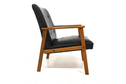 Poltroncina design svedese vintage anni 50 [sw26430] misure L.67 H.79 P.70