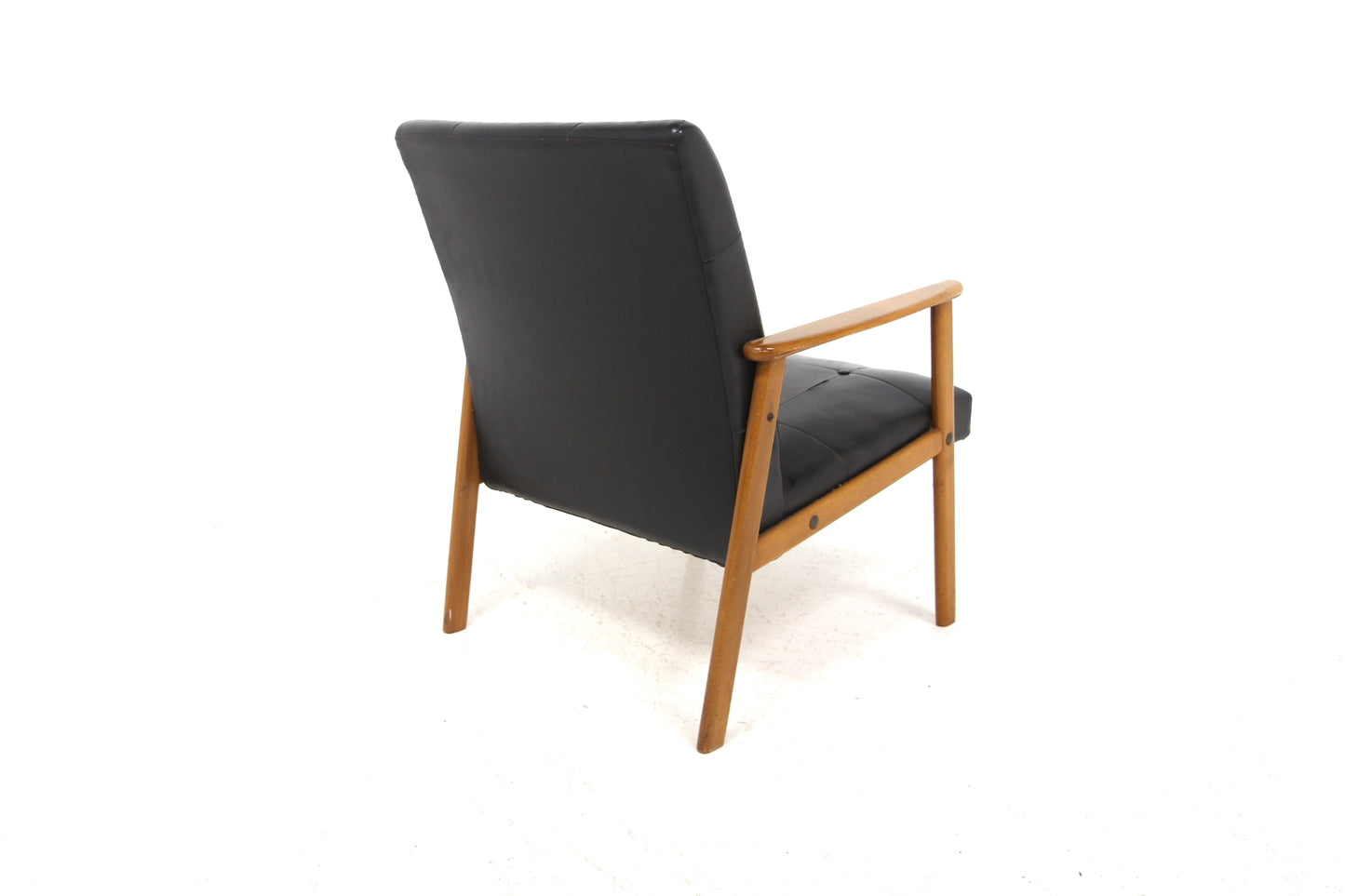 Poltroncina design svedese vintage anni 50 [sw26430] misure L.67 H.79 P.70