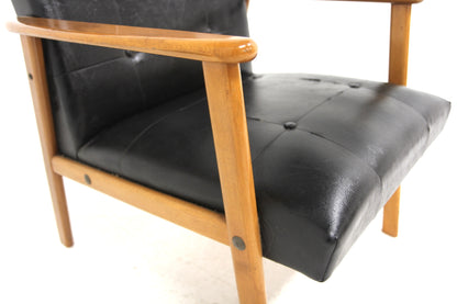 Poltroncina design svedese vintage anni 50 [sw26430] misure L.67 H.79 P.70