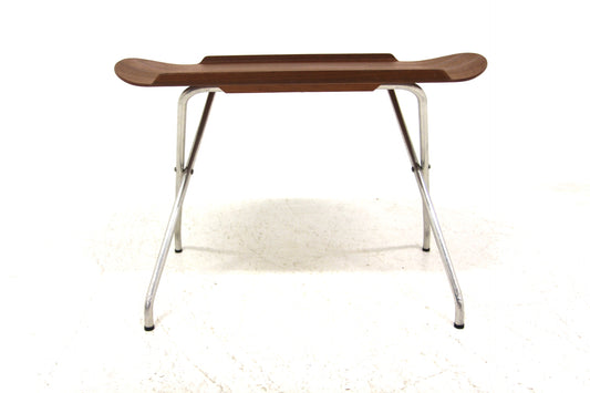 Tavolino pieghevole "Amlinette" F.M. Produkt design norvegese vintage anni 60 [sw26436] misure L.78 H.55 P.74
