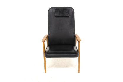Poltrona design svedese vintage anni 50 [sw26437] misure L.65 H.101 P.74