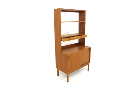 Libreria Bertil Fridhagen design svedese vintage anni 60 [sw26456] misure L.90 H.172 P.45