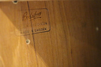 Libreria Bertil Fridhagen design svedese vintage anni 60 [sw26456] misure L.90 H.172 P.45