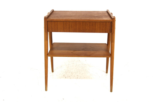 Comodino design svedese vintage anni 60 [sw26458] misure L.46 H.52 P.32