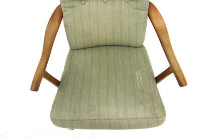 Poltrona "Stora Fjäderbrickan" Carl Malmsten  design danese vintage anni 70 [sw26463] misure L.66 H.99 P.78