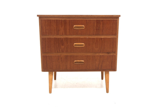 Cassettiera design svedese vintage anni 50 [sw26465] misure L.61 H.62 P.35