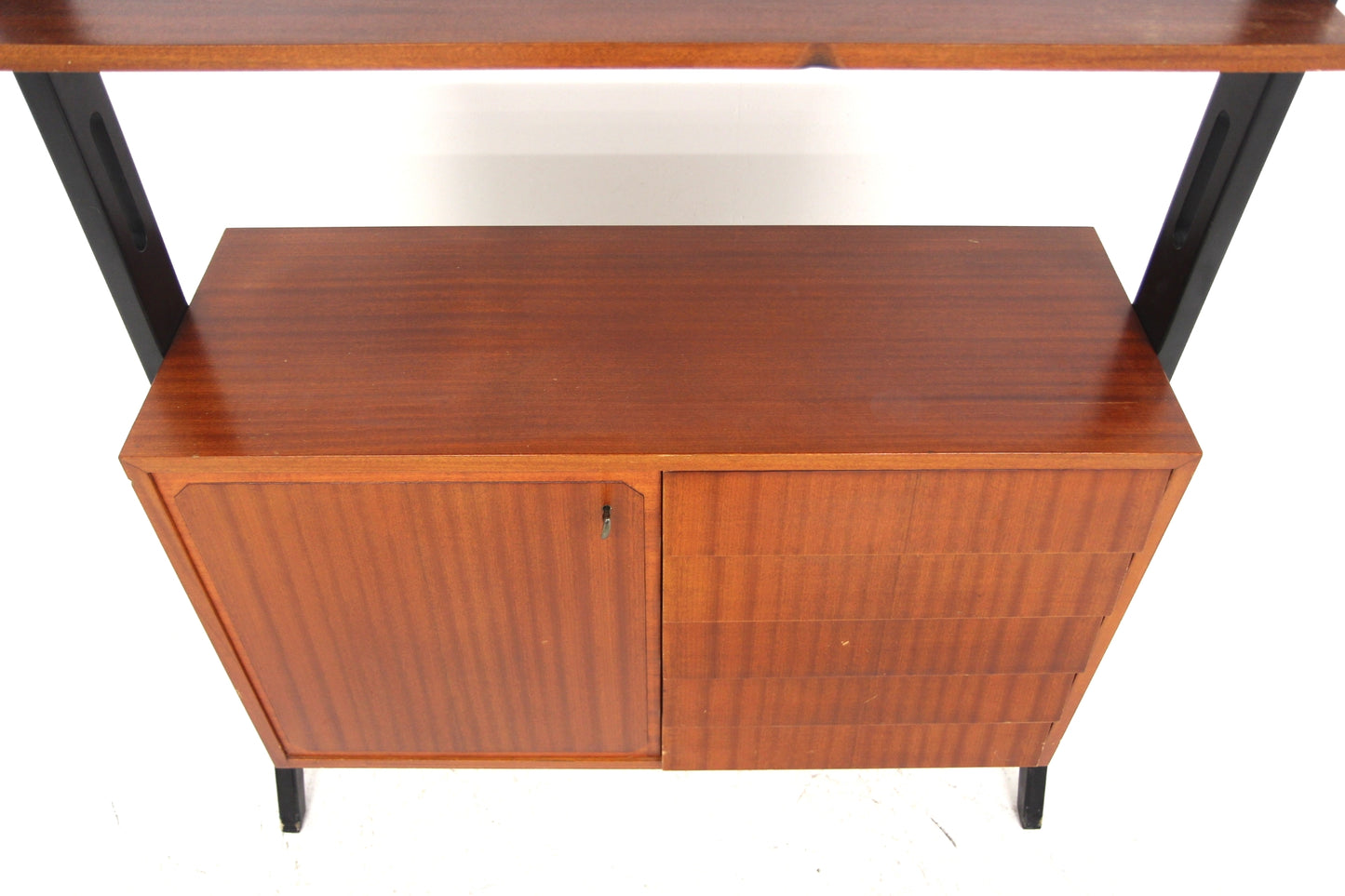 Libreria "Roxen" design svedese vintage anni 50 [sw26503] misure L.100 H.175 P.35