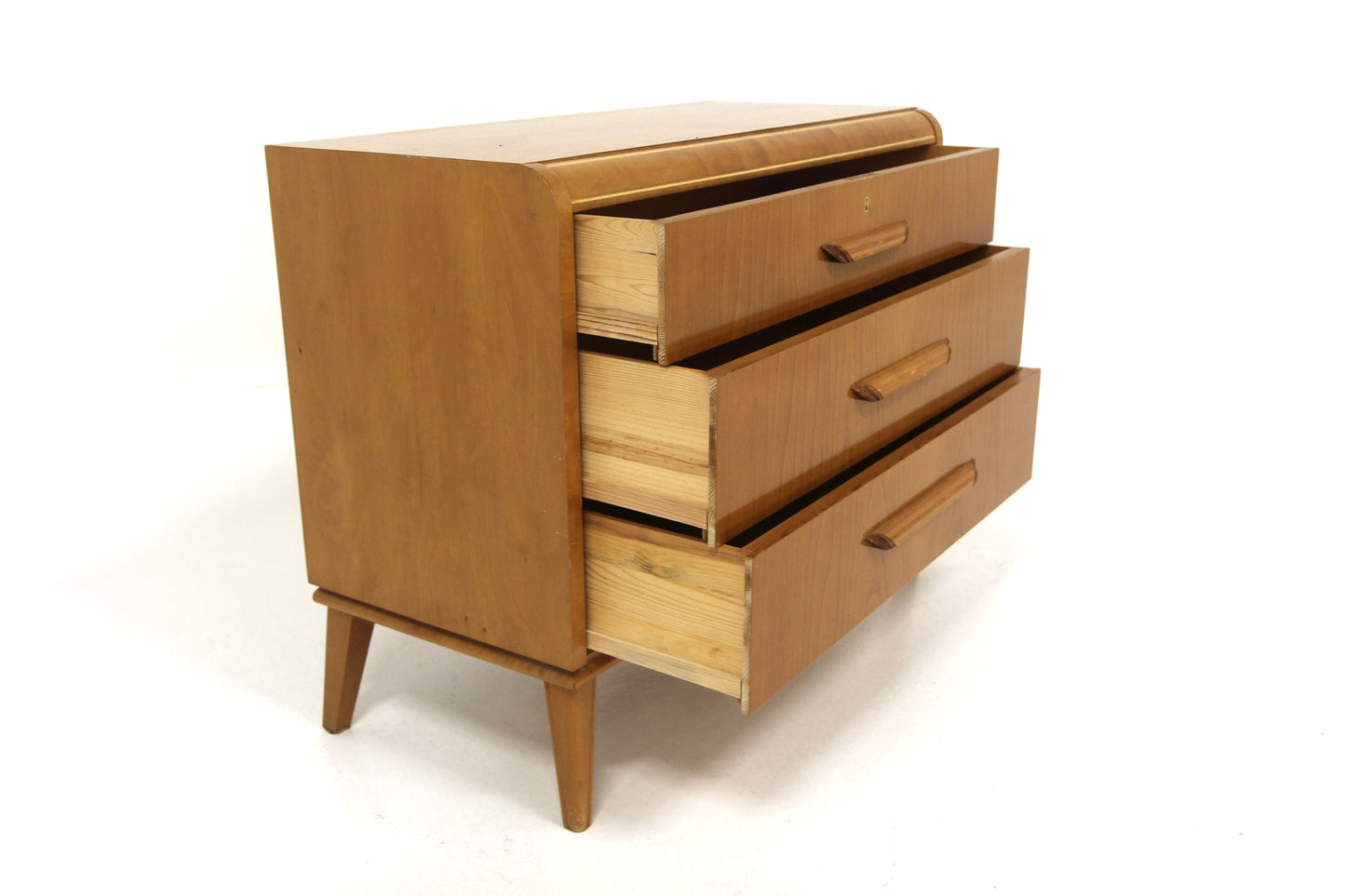 Cassettiera design svedese vintage anni 40 [sw26540] misure L.85 H.70 P.42