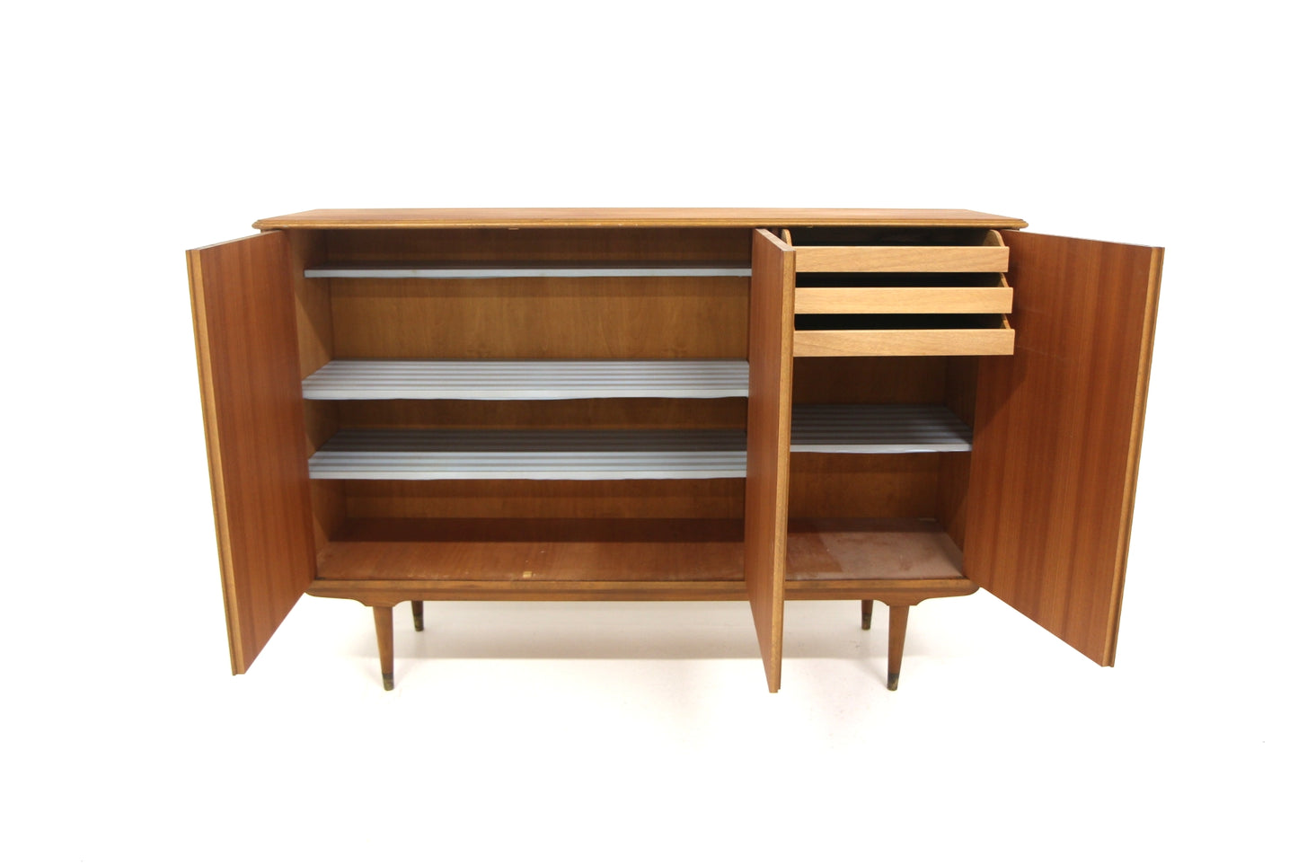 Credenza design svedese vintage anni 50 [sw26560] misure L.161 H.110 P.45