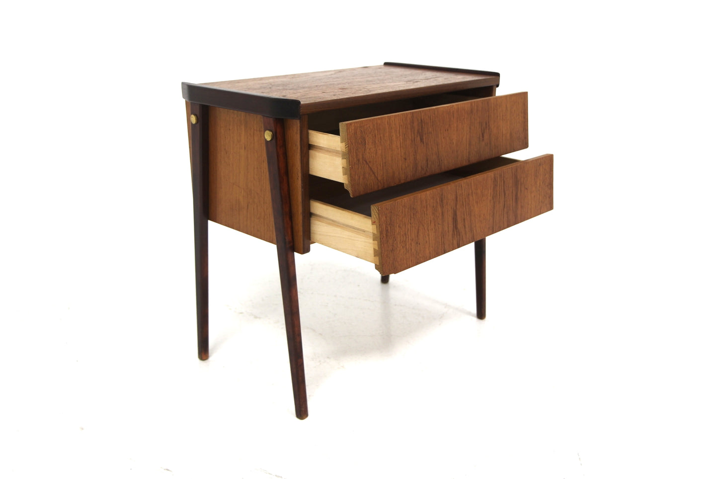 Comodino design svedese vintage anni 60 [sw26619] misure L.60 H.58 P.33