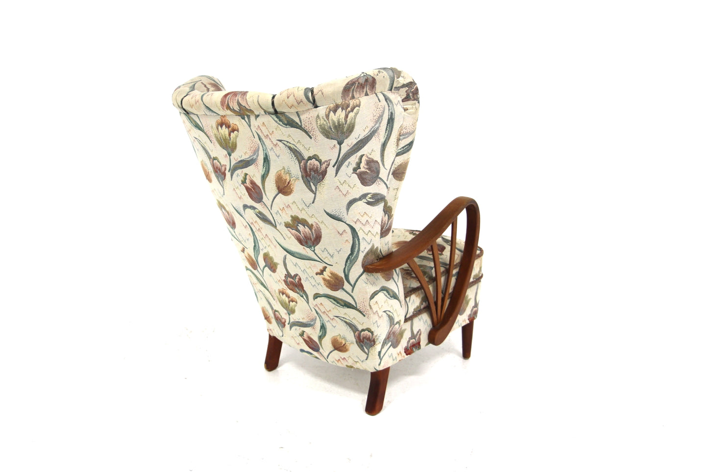 Poltrona design svedese vintage anni 40 [sw26630] misure L.66 H.100 P.93