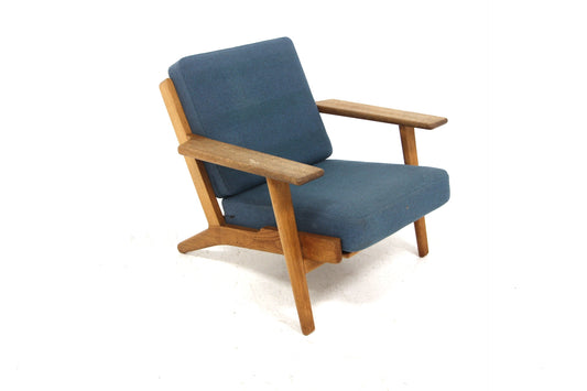 Poltrona "GE 290" Hans J Wegner design danese vintage anni 60 [sw26693] misure L.76 H.75 P.82