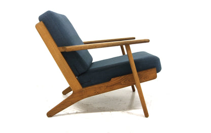 Poltrona "GE 290" Hans J Wegner design danese vintage anni 60 [sw26693] misure L.76 H.75 P.82