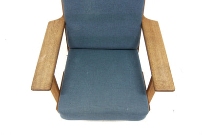 Poltrona "GE 290" Hans J Wegner design danese vintage anni 60 [sw26693] misure L.76 H.75 P.82