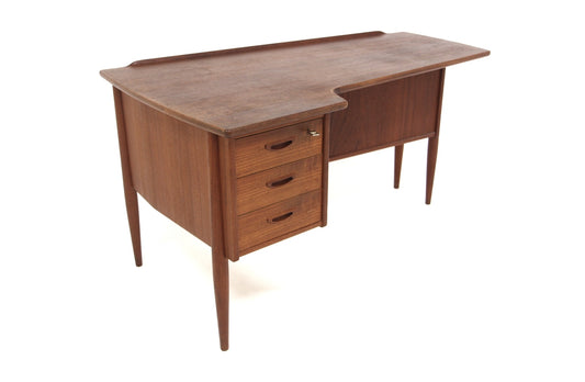 Scrivania Göran Strand design danese vintage anni 60 [sw26729] misure L.136 H.73 P.80