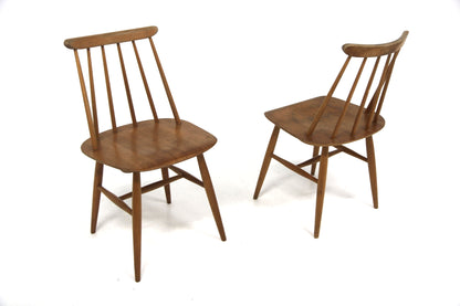 Sedie "Fanett" Ilmarie Tapiovaara design danese vintage anni 60 [sw26731] misure L.45 H.80 P.45