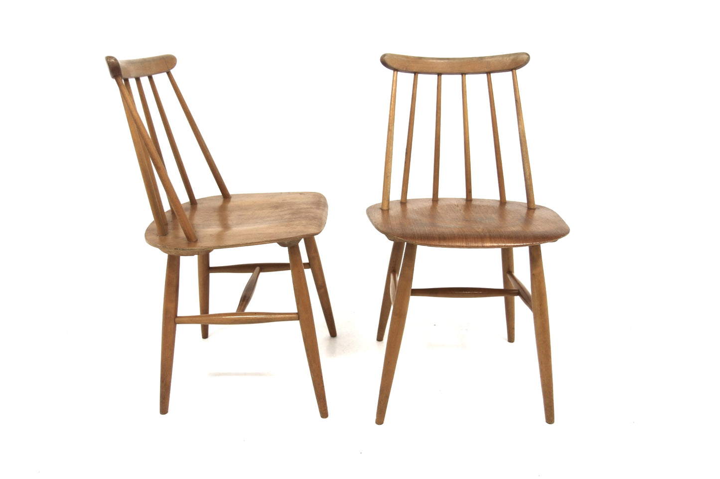 Sedie "Fanett" Ilmarie Tapiovaara design danese vintage anni 60 [sw26731] misure L.45 H.80 P.45