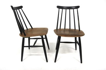 Sedie "Fanett" Ilmarie Tapiovaara design danese vintage anni 60 [sw26732] misure L.45 H.80 P.45