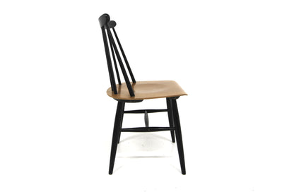 Sedie "Fanett" Ilmarie Tapiovaara design danese vintage anni 50 [sw27012] misure L.45 H.80 P.45