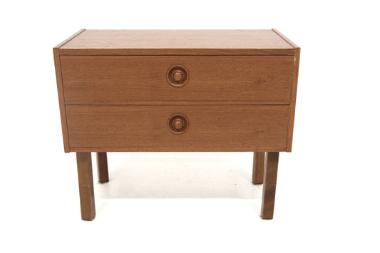 Comodino design svedese vintage anni 60 [sw26774] misure L.60 H.50 P.32