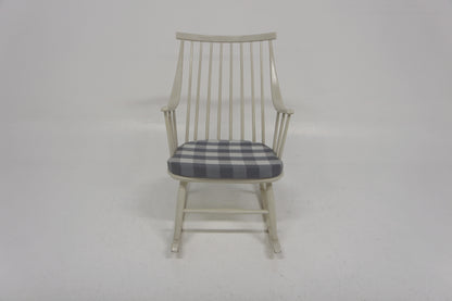Sedia a dondolo "Bohem 604" Lena Larsson design danese vintage anni 60 [sw26775] misure L.57 H.94 P.80