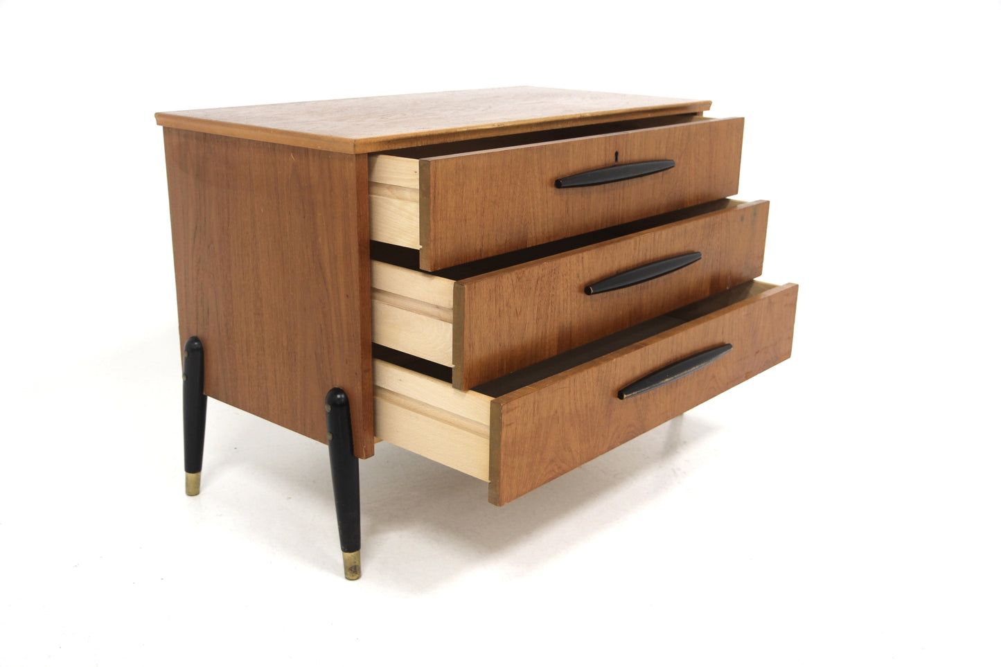 Cassettiera design svedese vintage anni 50 [sw26796] misure L.91 H.65 P.46