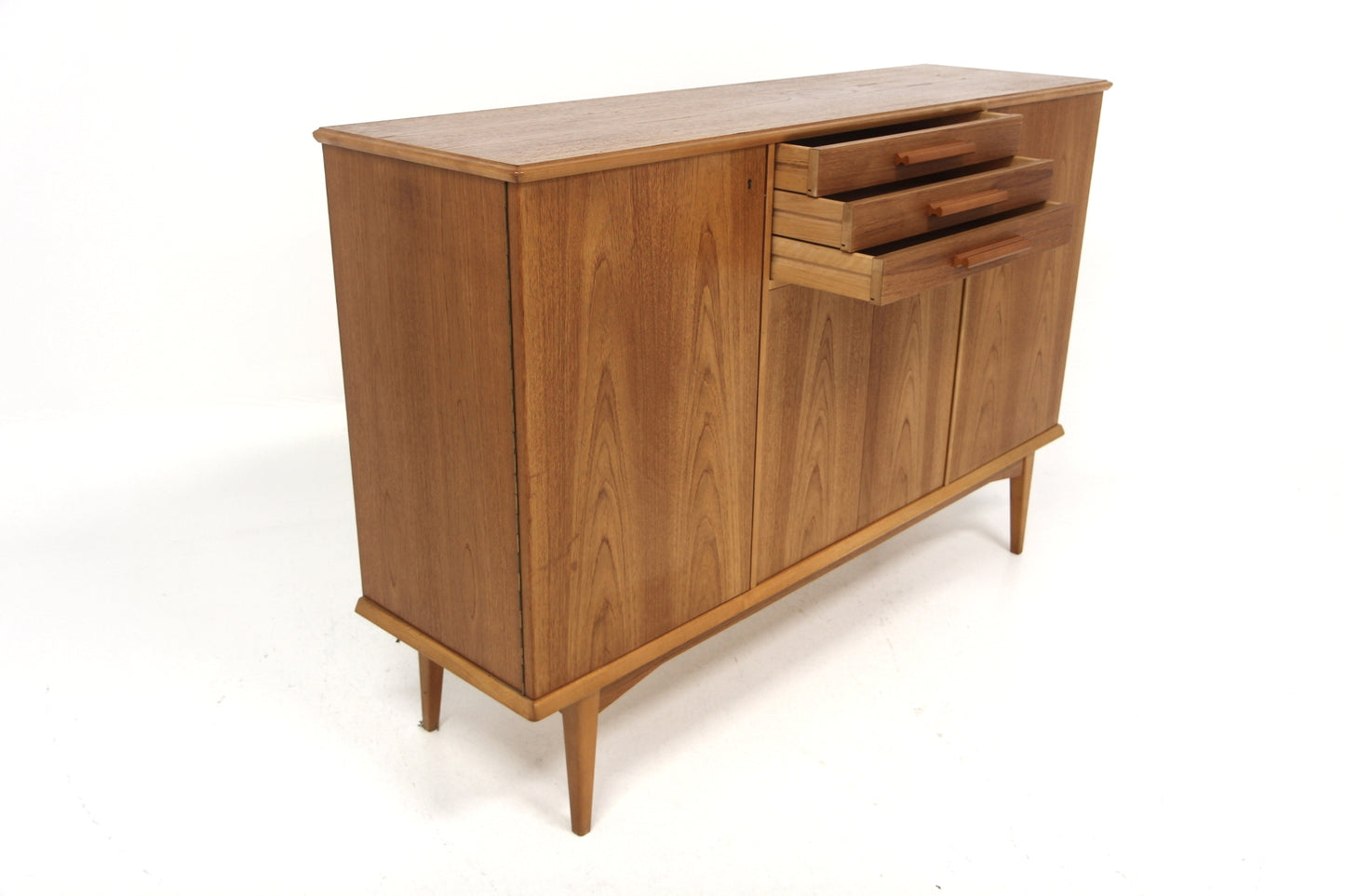 Credenza design svedese vintage anni 50 [sw26808] misure L.163 H.107 P.46