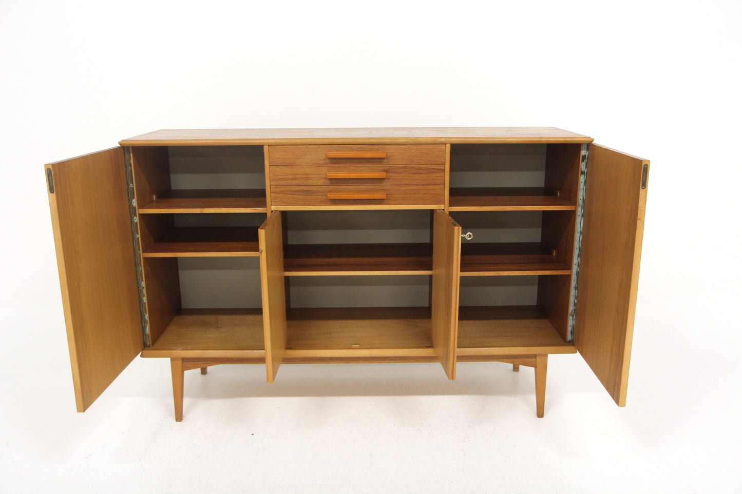 Credenza design svedese vintage anni 50 [sw26808] misure L.163 H.107 P.46