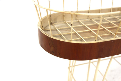 Fioriera design svedese vintage anni 50 [sw26832] misure L.90 H.63 P.27
