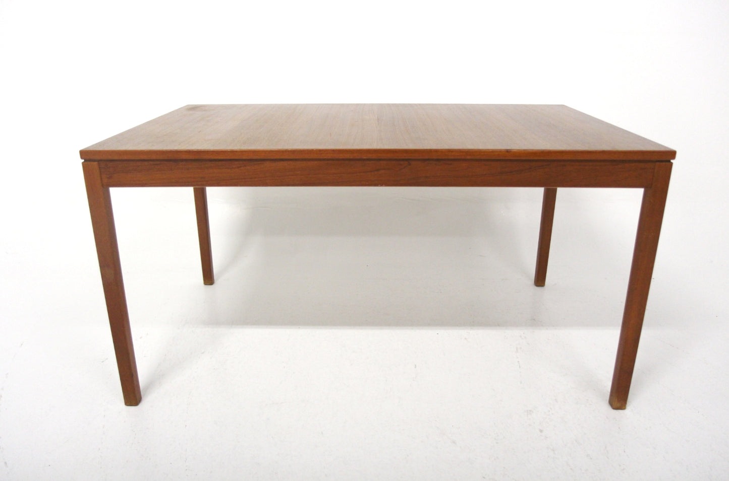 Tavolo rettangolare design danese vintage anni 60 [sw26834] misure L.140+45 P.72,5 H.85