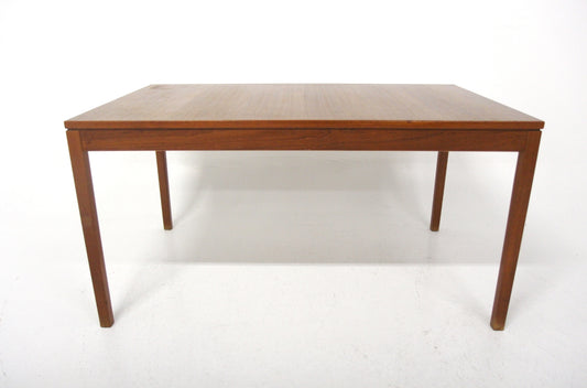 Tavolo rettangolare design danese vintage anni 60 [sw26834] misure L.140+45 P.72,5 H.85