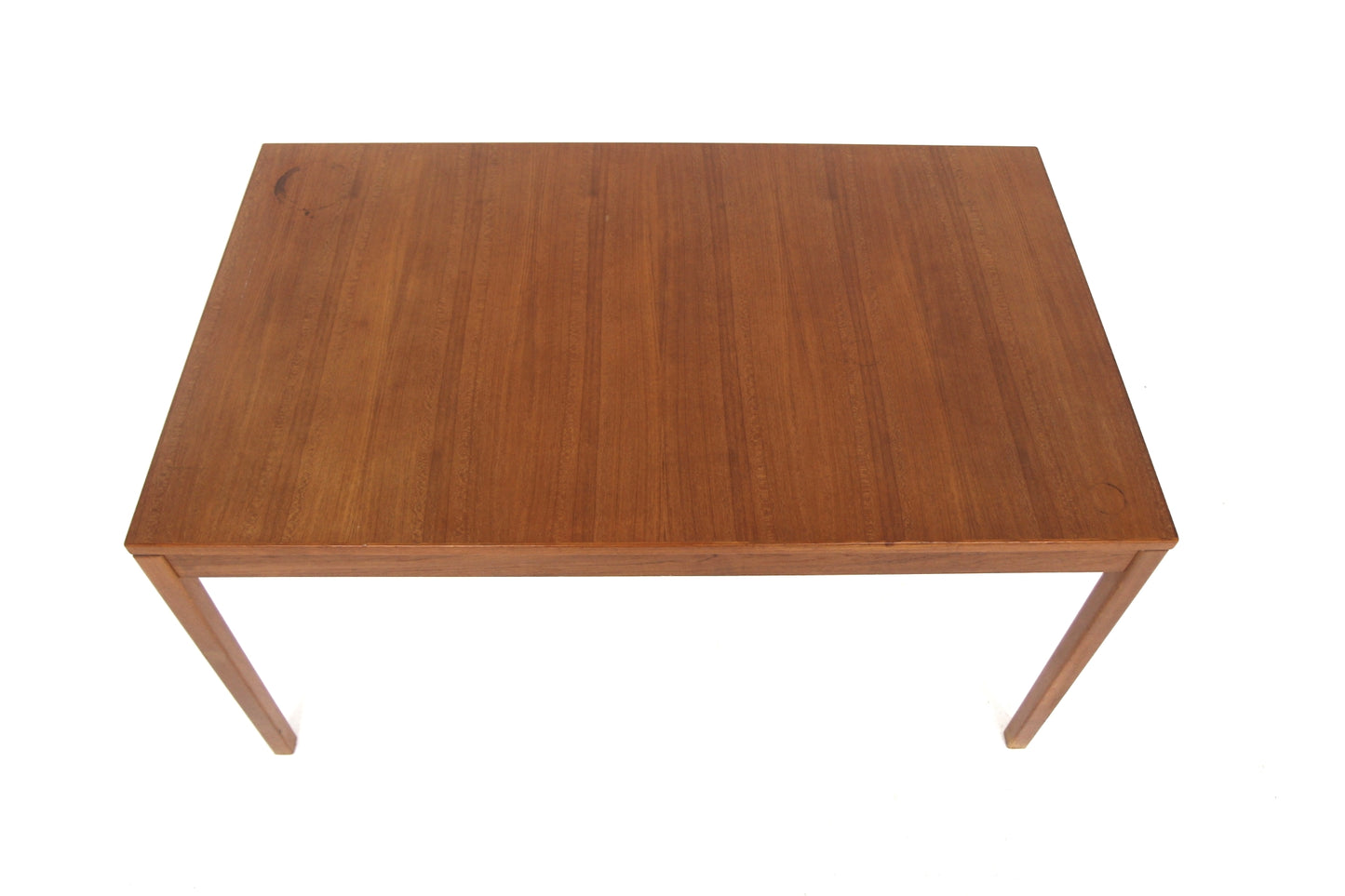 Tavolo rettangolare design danese vintage anni 60 [sw26834] misure L.140+45 P.72,5 H.85