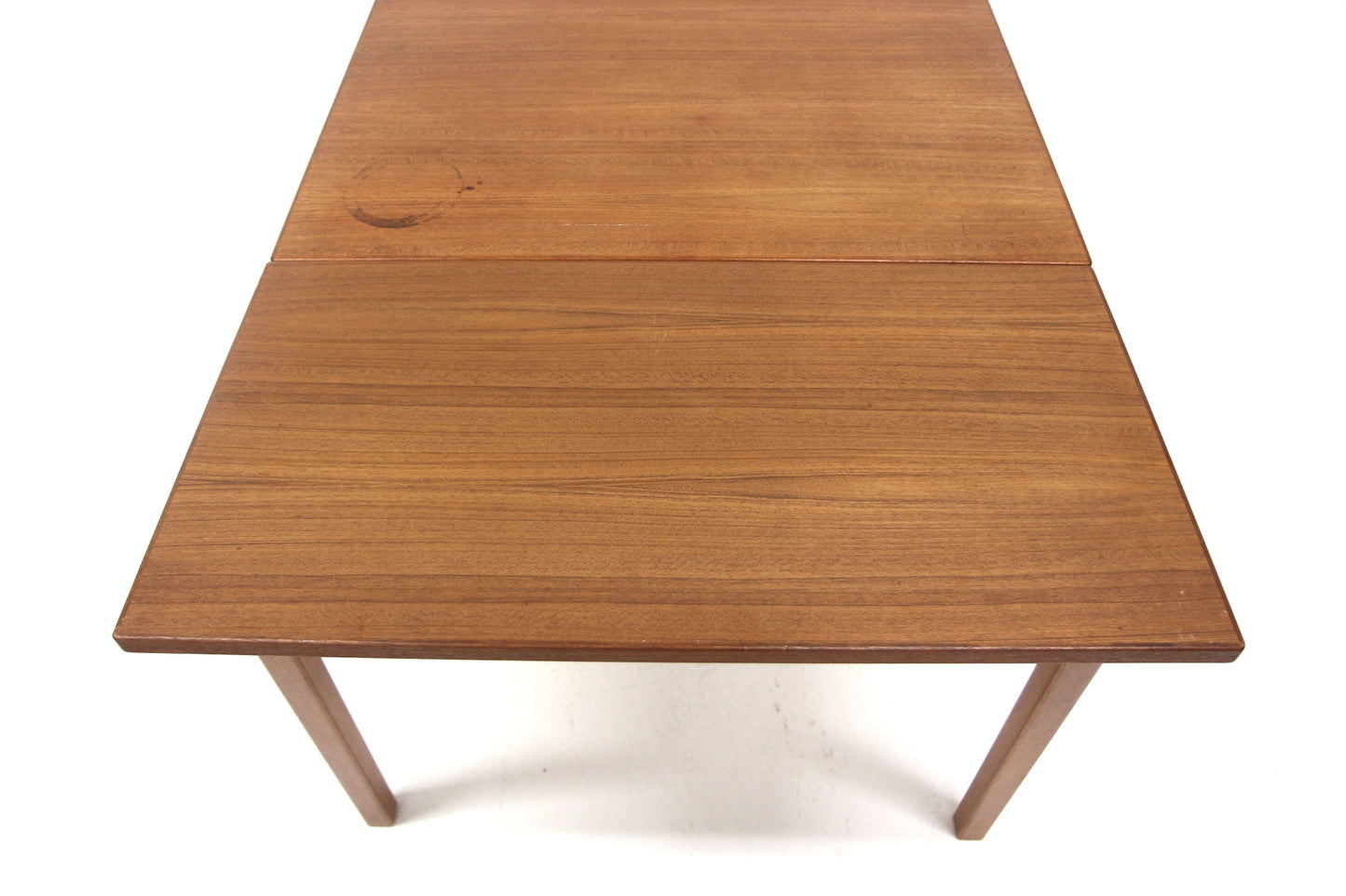 Tavolo rettangolare design danese vintage anni 60 [sw26834] misure L.140+45 P.72,5 H.85