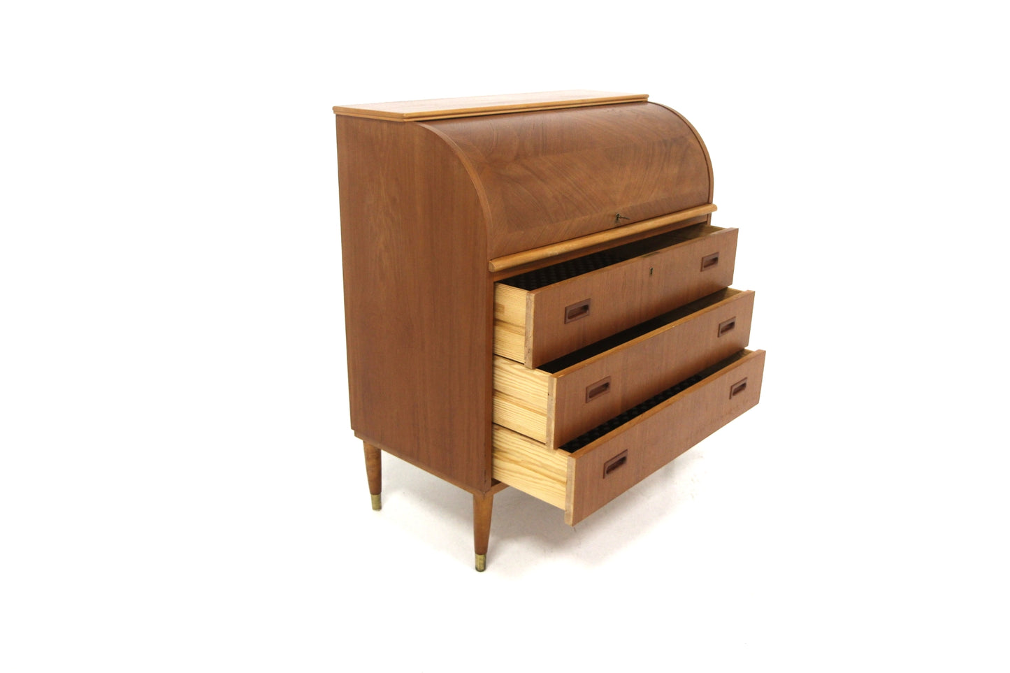 Scrittoio design svedese vintage anni 50 [sw26835] misure L.85 H.97 P.45