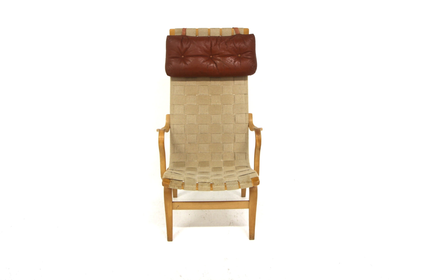 Poltrona "Eva Model 473" Bruno Mathsson design danese vintage anni 60 [sw26860] misure L.60 H.110 P.71
