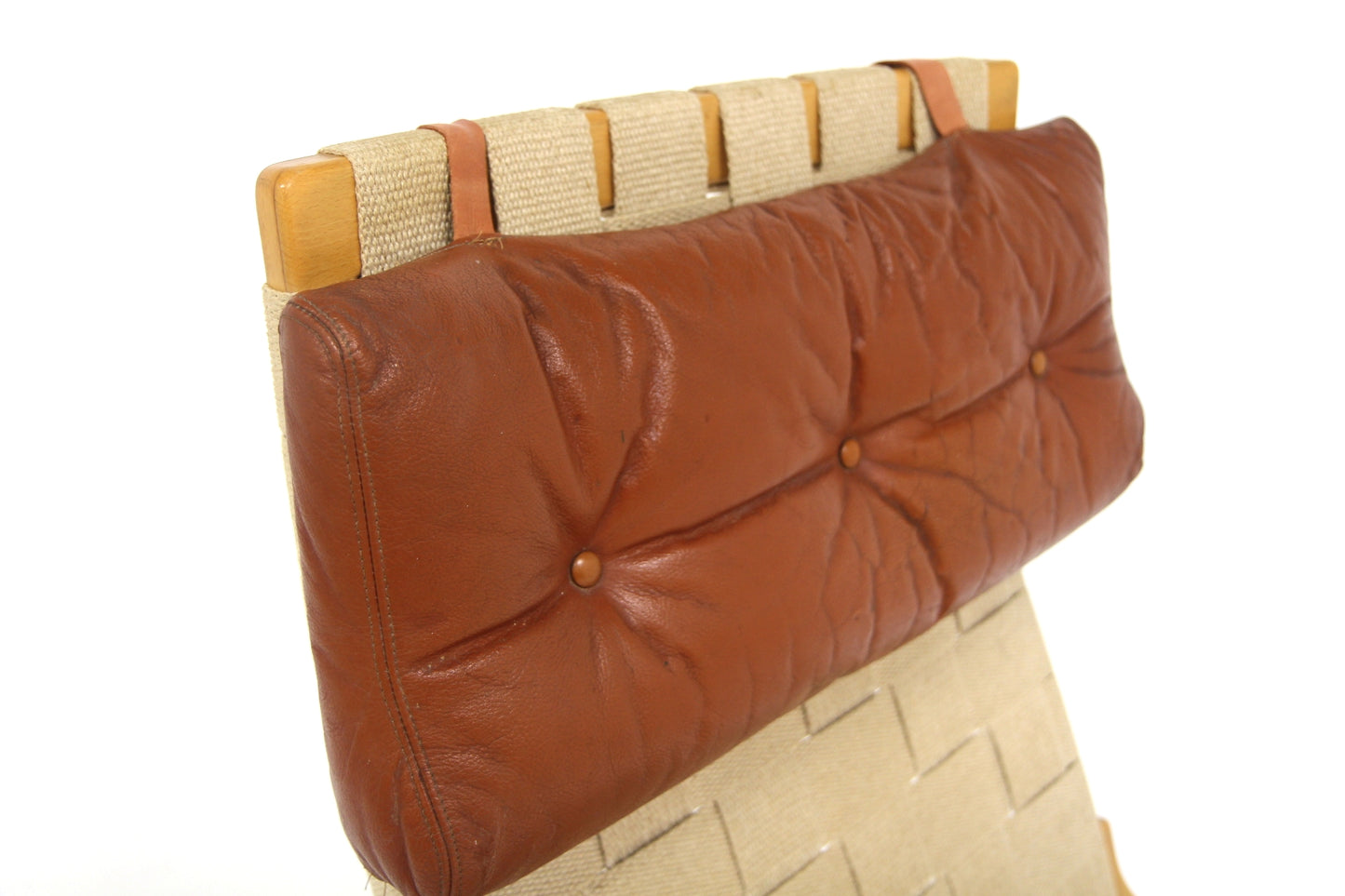 Poltrona "Eva Model 473" Bruno Mathsson design danese vintage anni 60 [sw26860] misure L.60 H.110 P.71