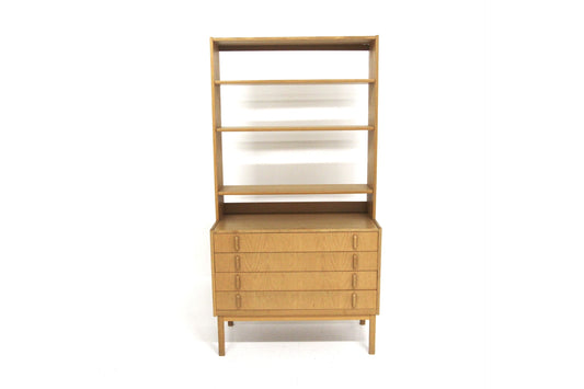 Libreria Bertil Fridhagen design svedese vintage anni 60 [sw26863] misure L.90 H.172 P.45