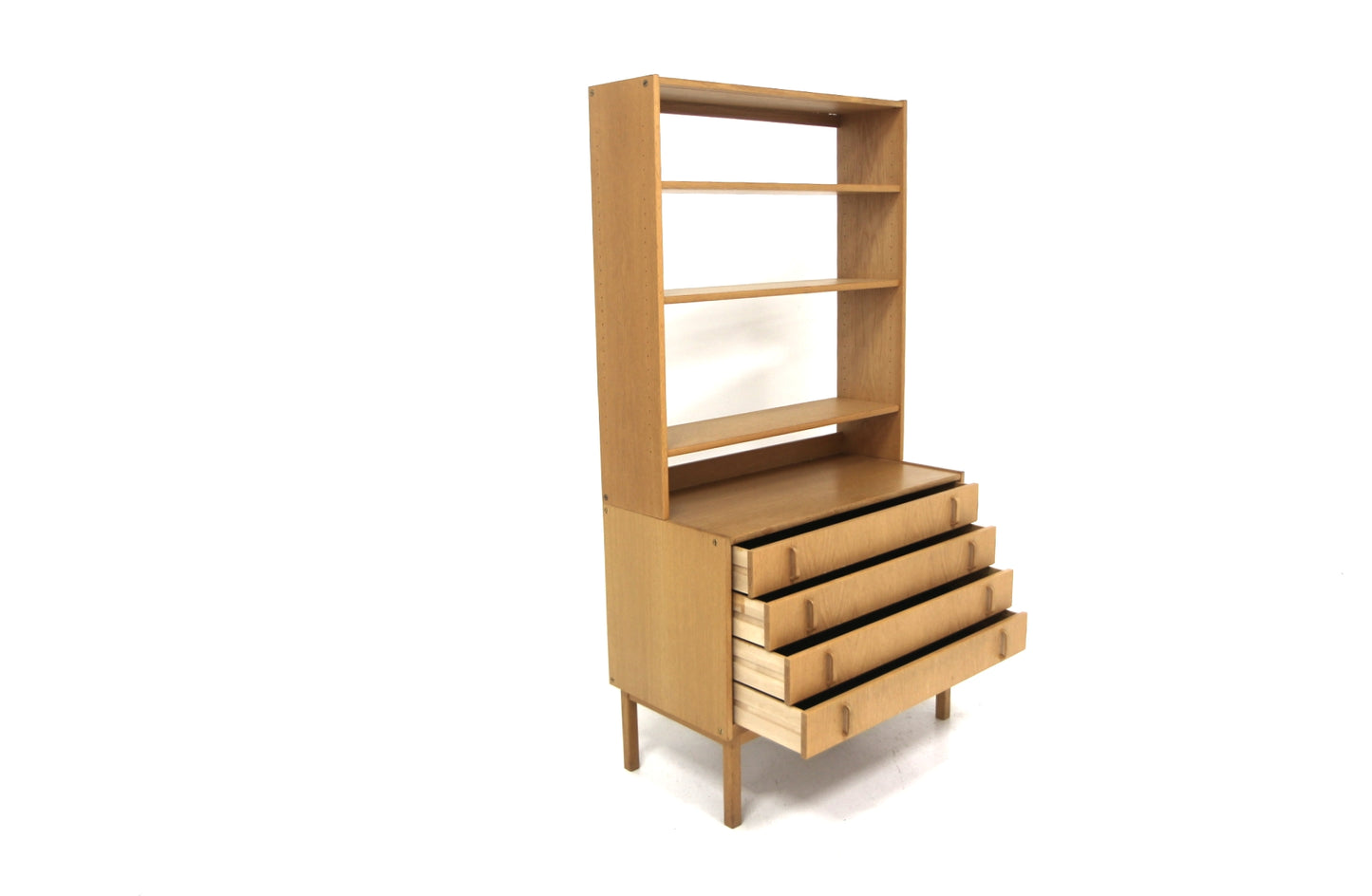 Libreria Bertil Fridhagen design svedese vintage anni 60 [sw26863] misure L.90 H.172 P.45
