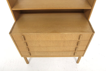 Libreria Bertil Fridhagen design svedese vintage anni 60 [sw26863] misure L.90 H.172 P.45