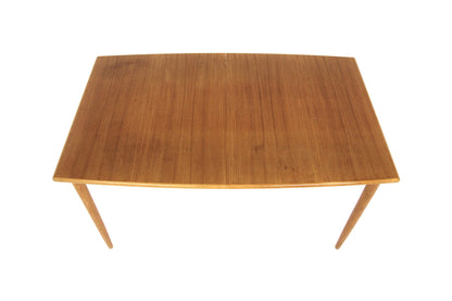 Tavolo rettangolare K-E Kullen design danese vintage anni 60 [sw26892] misure L.135 +50 +50 H.73 P.85