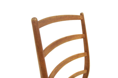 Sedie Nils Carlsson design svedese vintage anni 60 [sw26893] misure L.44 H.94 P.53