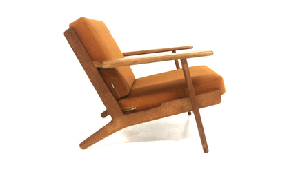 Poltrona "GE 290" Hans J Wegner design danese vintage anni 60 [sw26901] misure L.76 H.76 P.84