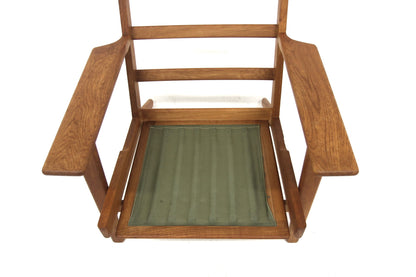 Poltrona "GE 290" Hans J Wegner design danese vintage anni 60 [sw26901] misure L.76 H.76 P.84
