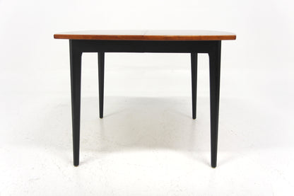 Tavolo quadrato design danese vintage anni 50 [sw26907] misure L.105 +28 +28 H.74 P.105