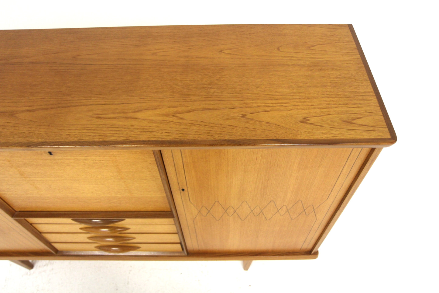 Credenza design svedese vintage anni 50 [sw26930] misure L.173 H.113 P.48