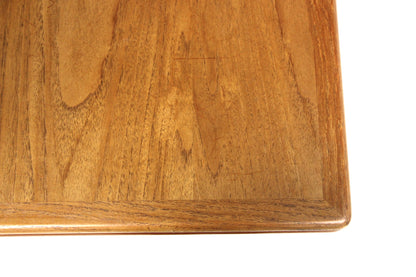 Tavolo rettangolare "AT-312" Hans J Wegner design danese vintage anni 50 [sw26953] misure L.140 +50 +50 H.72,5 P.90